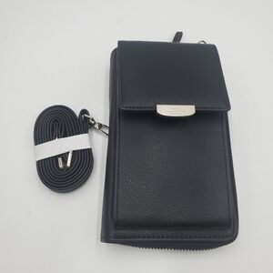 Prettyzys Crossbody Black Wallet